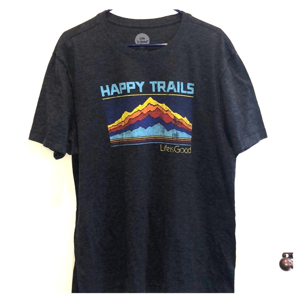Life Is Good “Happy Trails” soft T-shirt